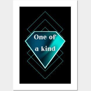 One of a kind diamond Posters and Art